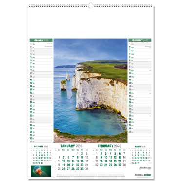 Pictorial Britain Wall Calendar