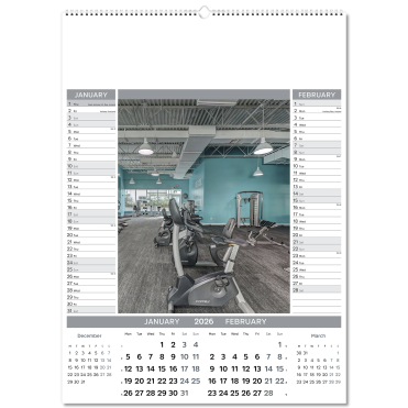 Size 3C Templated Bespoke Calendar